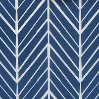 DII® 11" Nautical Blue Herringbone Storage Cube, 2ct.