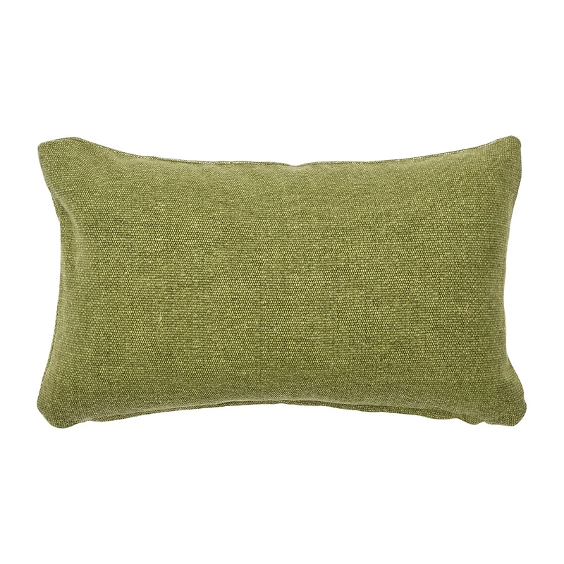 Hello Honey® 20'' x 12" Woven Canvas Lumbar Pillow Cover