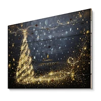 Designart - Sparkling Shining Light Christmas Tree
