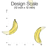 RoomMates Mr. Kate Banana Print Peel & Stick Wallpaper