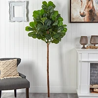 6.5ft. Artificial Fiddle Leaf Tree