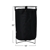 Household Essentials 23" Standing Laundry Hamper with Removable Bag
