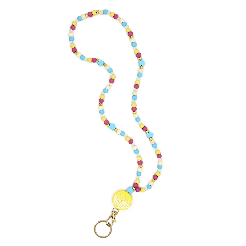 Assorted Bead Lanyard by Fab Finds