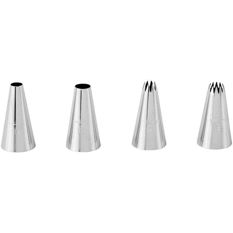 Wilton® Large 4 Piece Tip Set