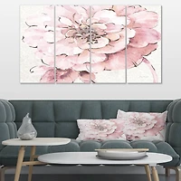 Designart - Indigold Shabby Peonies Pink
