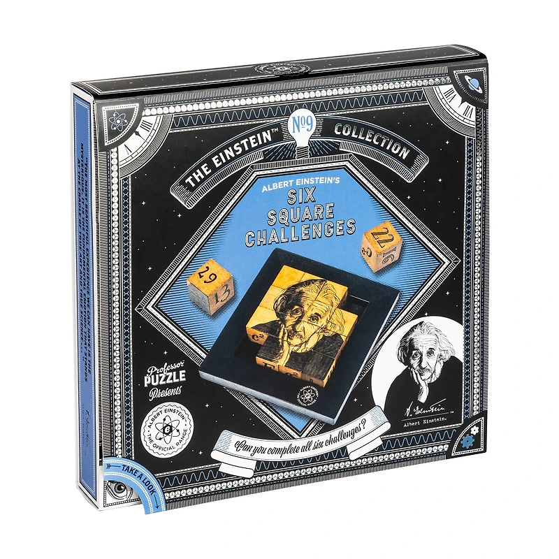 Albert Einstein's Six Square Challenges