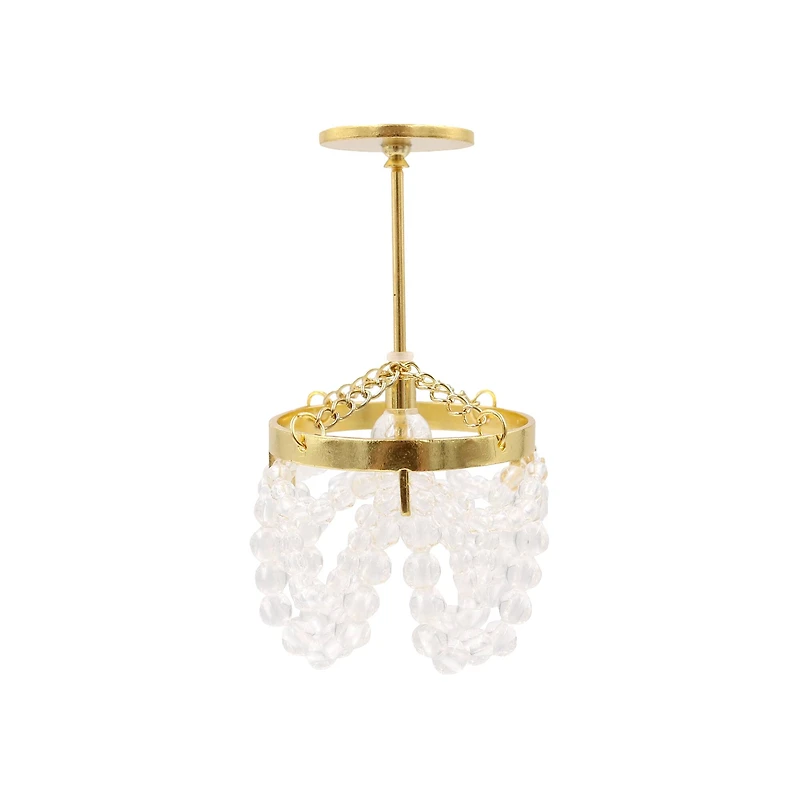 Miniature Gold Chandelier by Make Market