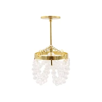Miniature Gold Chandelier by Make Market