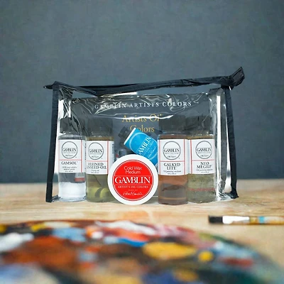 Gamblin Artist's Oil Colors 6 Piece Medium Set
