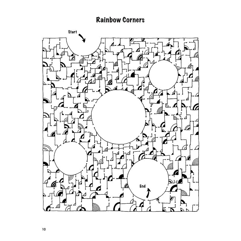 Dover Publications Creative Brain Games Mind-Bending Mazes Book