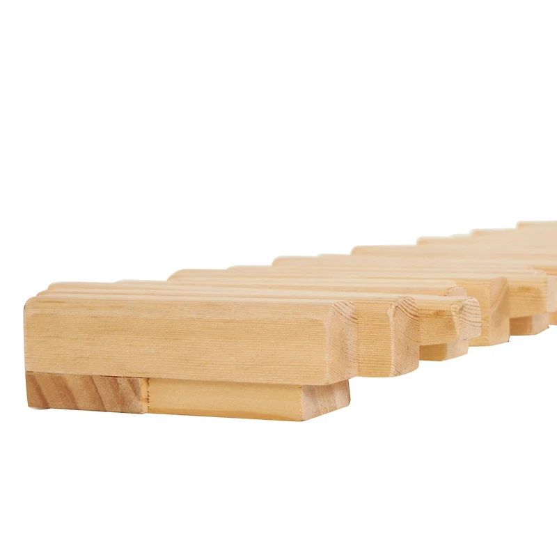 Brown Wooden Stick 7 Hanger Wall Hook