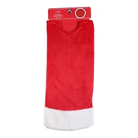 4ft. Classic Red Tree Skirt with White Faux Fur by Ashland®