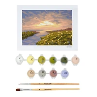 Sunset Field Paint-by-Number Framed Mini Kit by Artist's Loft®