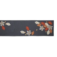 DII® 70" Autumn Leaves Embroidered Table Runner