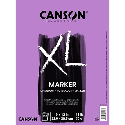 Canson® XL® Marker Pad, 9'' x 12''
