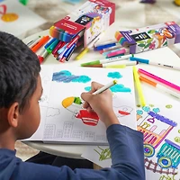 Arteza® Kids Washable Fine Tip Markers Set