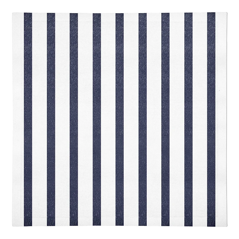 Sea Stripes 10" x 10" Poly Twill Napkin