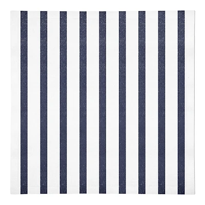 Sea Stripes 10" x 10" Poly Twill Napkin