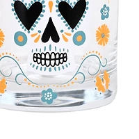 9oz. Day of the Dead Sugar Skull Whiskey Glass by Ashland®