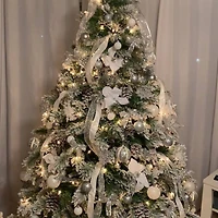 6ft. Unlit Angel Pine Artificial Christmas Tree