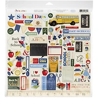 Carta Bella Paper Co. School Days Collection Kit, 12" x 12"