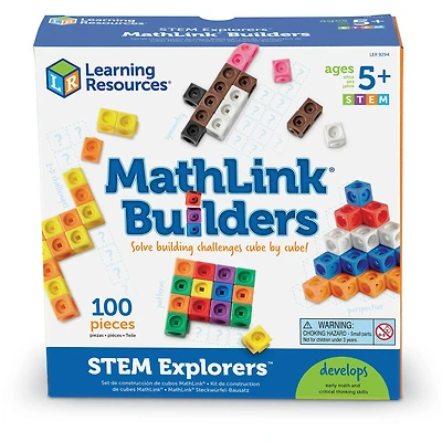 Learning Resources STEM Explorers Mathlink Builders