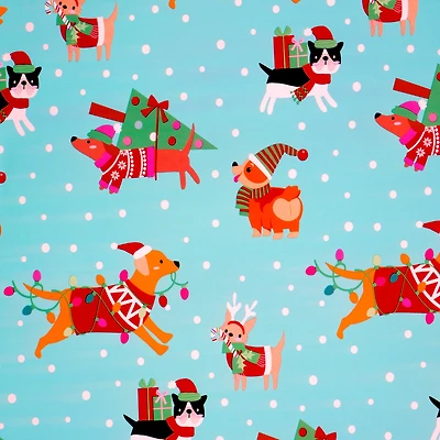 Blue Dogs Premium Gift Wrap by Celebrate It™