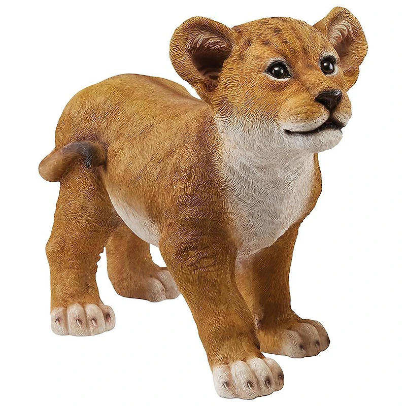 Design Toscano 18" Ahaggar Lion Cubs of the Sahara Animal Statue