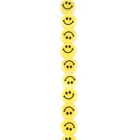Yellow Ceramic Smiley Face Beads, 10mm by Bead Landing™
