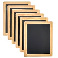 Plaid® 8.5" x 10.5" Wood Chalkboards, 6ct.