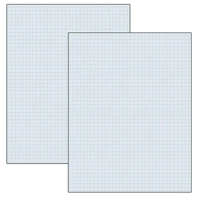 Pacon® White 1/4" Graphing Paper, 2 Packs of 500