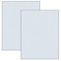 Pacon® White 1/4" Graphing Paper, 2 Packs of 500