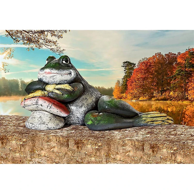 Design Toscano 29" Bert the Flirtatious Frog Garden Toad Statue