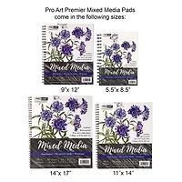 Pro Art® Premium Wire-Bound Mixed Media Pad
