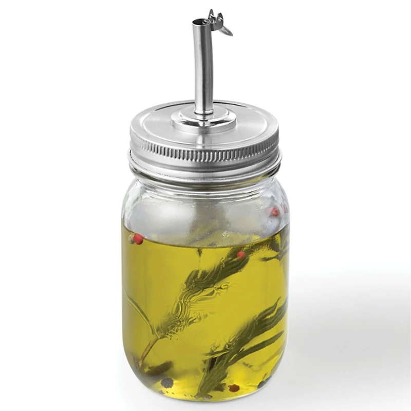 Starfrit Oil & Vinegar Pourer for Mason Jars