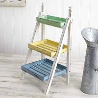 2ft. Farmhouse Decorative Plant Display Stand