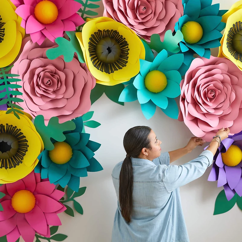 Cricut® Bright Bow 24" x 28" Cardstock Sampler, 50 Sheets