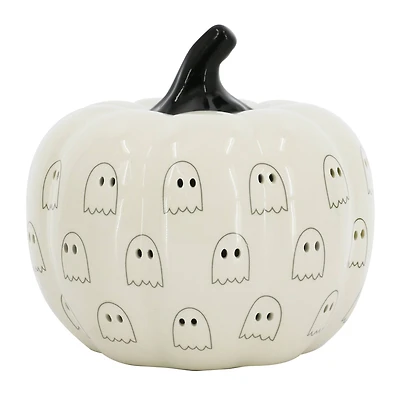 Large White Pumpkin Tabletop Décor by Ashland®