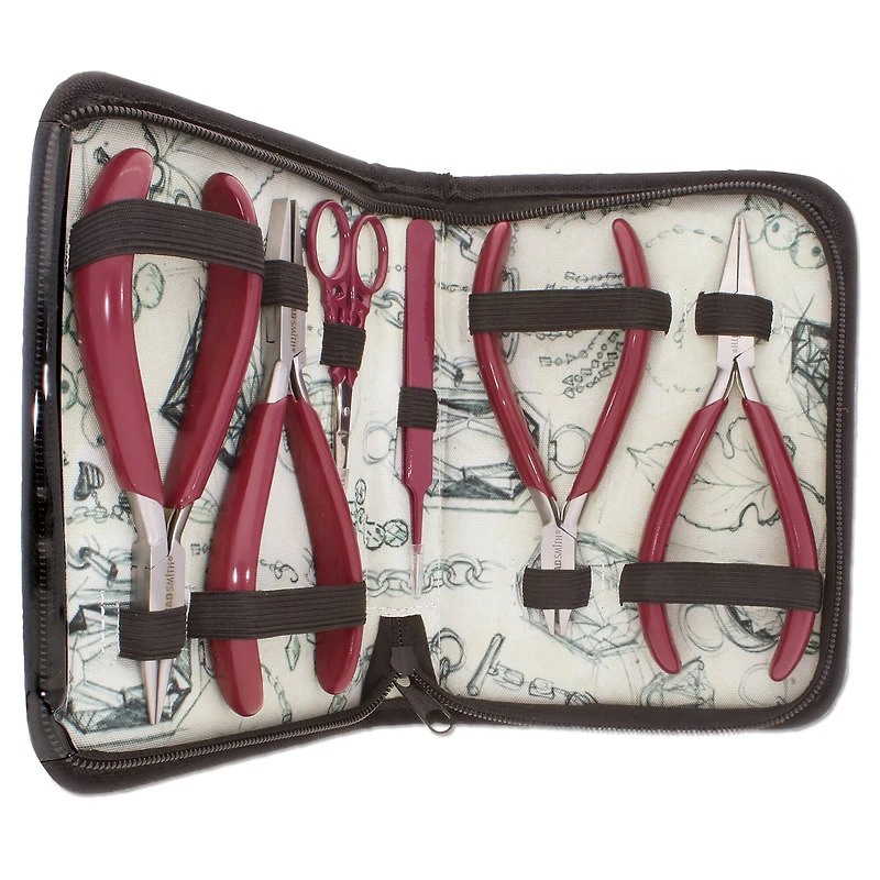 The Beadsmith® Casual Comfort™ 6 Piece Tool Set