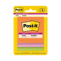 Post-It® Energy Boost Collection Super Sticky Notes