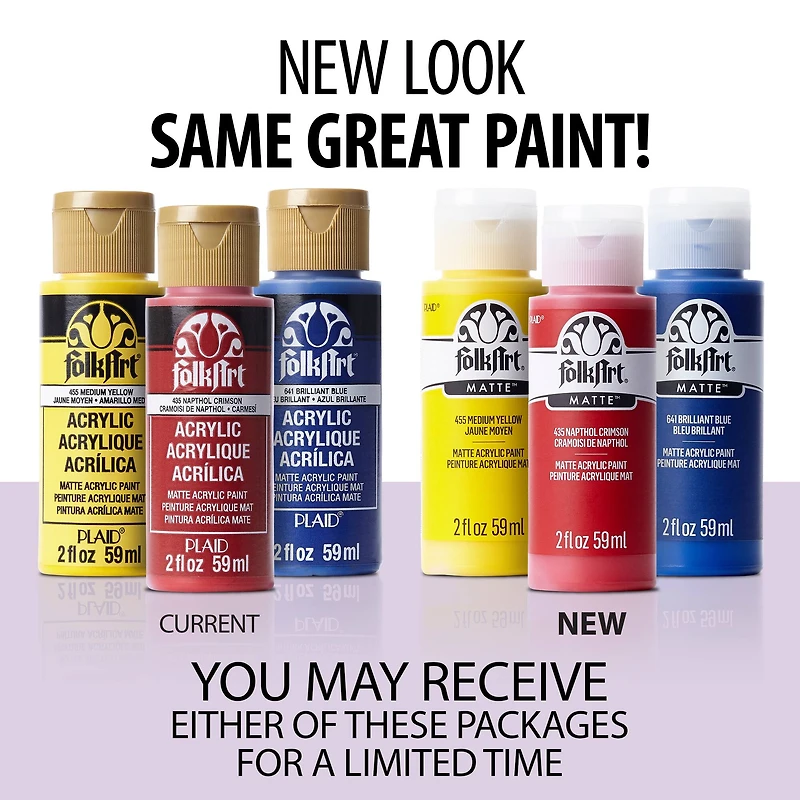 FolkArt® PROMOFAI Matte Acrylic Paint Set