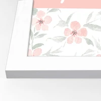 16" x 20" Forever Valentine Floral White Framed Print Wall Art