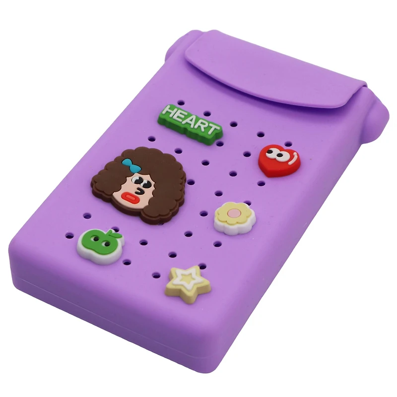 Assorted Cell Phone Bag with Charms, 1pc. by Fab Finds