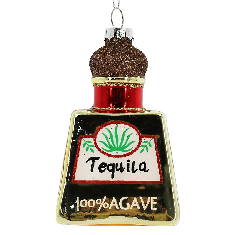 4.5" Glass Tequila Bottle Ornament by Ashland®