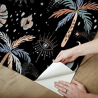 RoomMates Nuit Tropicale Peel & Stick Wallpaper