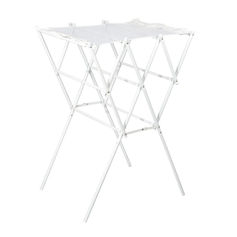 Household Essentials 34" White Clothes Drying Rack