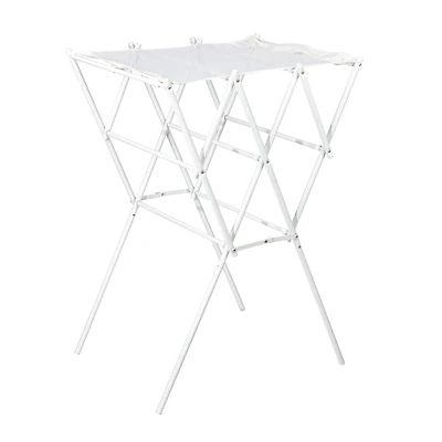 Household Essentials 34" White Clothes Drying Rack
