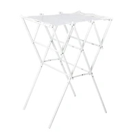 Household Essentials 34" White Clothes Drying Rack