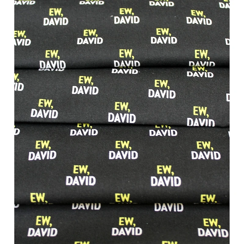 Schitt's Creek Ew David Precut Cotton Fabric