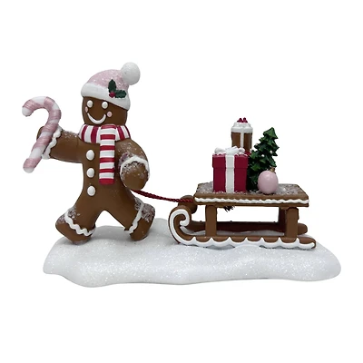 Mini Gingerbread Man with Sled by Ashland®